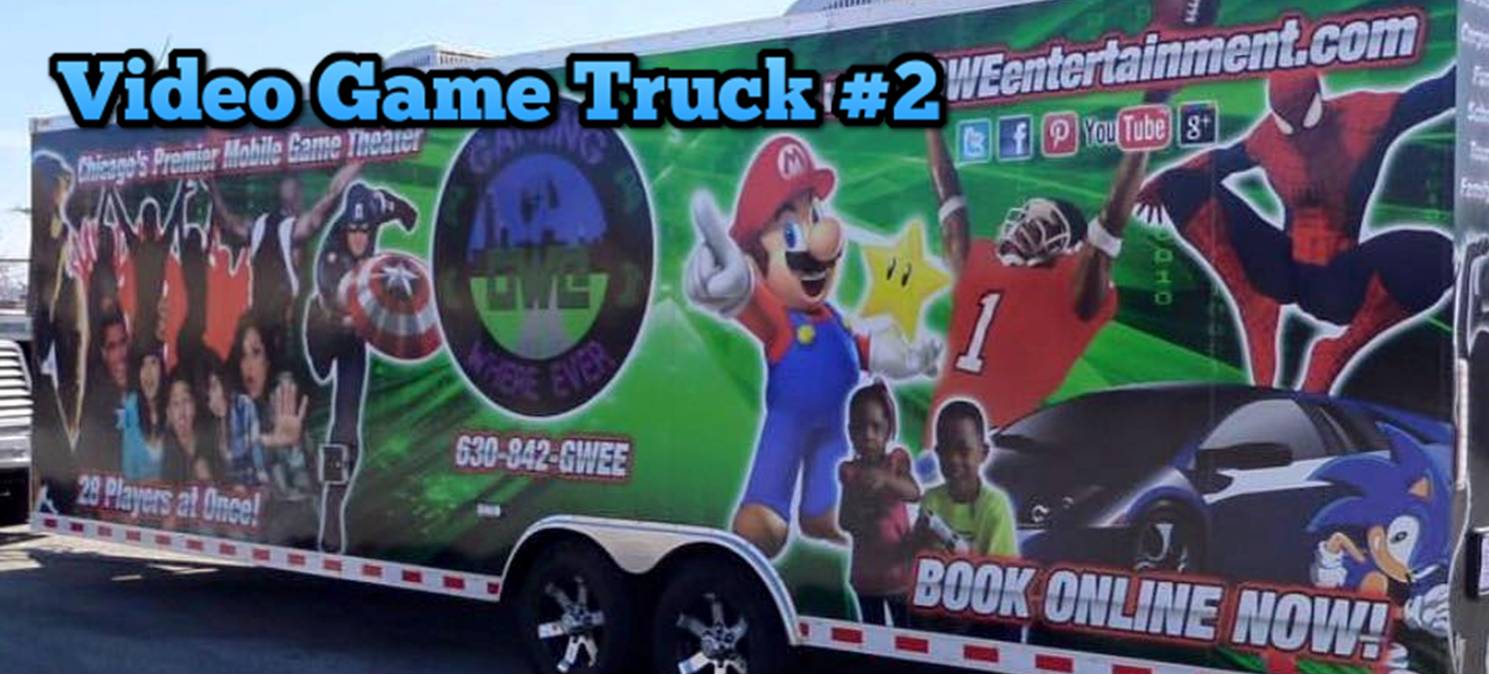 Chicago Video Game Truck and Laser Tag Party Experts